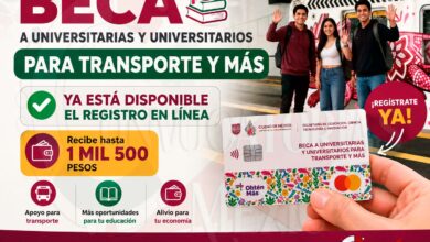 Beca a Universitarias y Universitarios para Transporte y Más: Ya esta Disponible el Registro en Línea para recibir hasta 1 mil 500 pesos