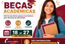 Becas Académicas: Solicita una de los apoyos económicos para alumnos de educación básica, media superior y superior