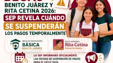 Becas Benito Juárez y Rita Cetina 2026: SEP Revela Cuándo se Suspenderán los Pagos Temporalmente