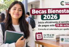 Becas Bienestar 2026: Inicia oficialmente el operativo de pagos este 19 de octubre; consulta el calendario por apellido