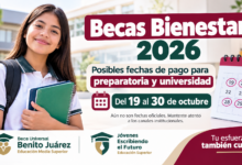 Becas Bienestar 2026: revelan posibles fechas de pago para preparatoria y universidad del 19 al 30 de octubre
