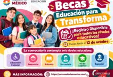 Becas Educación para Transforma: ¡Registro Disponible para todos los niveles educativos! Tienes hasta el 12 de octubre