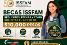 Becas ISSFAM: Requisitos, fechas y cómo solicitar el apoyo de 10 mil pesos