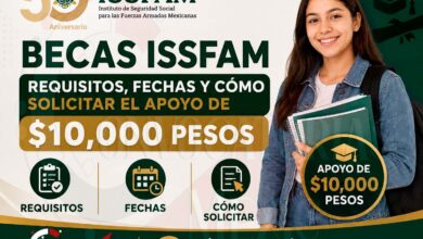 Becas ISSFAM: Requisitos, fechas y cómo solicitar el apoyo de 10 mil pesos