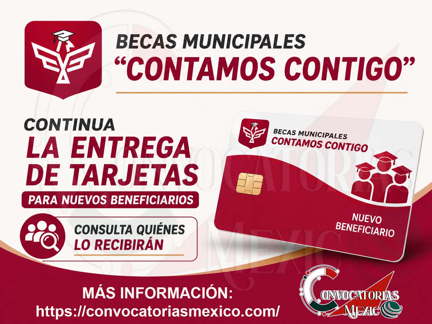 Becas Municipales Contamos Contigo: continúa la entrega de tarjetas bancarias nuevos beneficiarios ¡Conoce las fechas!
