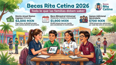 Becas Rita Cetina 2026: Todo lo que las familias deben saber