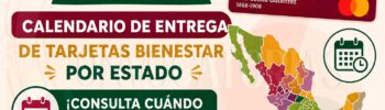 Becas Rita Cetina Primaria: Calendario de Entrega de Tarjetas Bienestar por estado ¡Consulta cuando le corresponde recibir el tuyo!