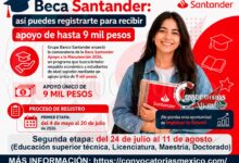 Becas Santander ¡Postúlate a este programa! y Recibe un aproximado de 9 mil pesos económicos
