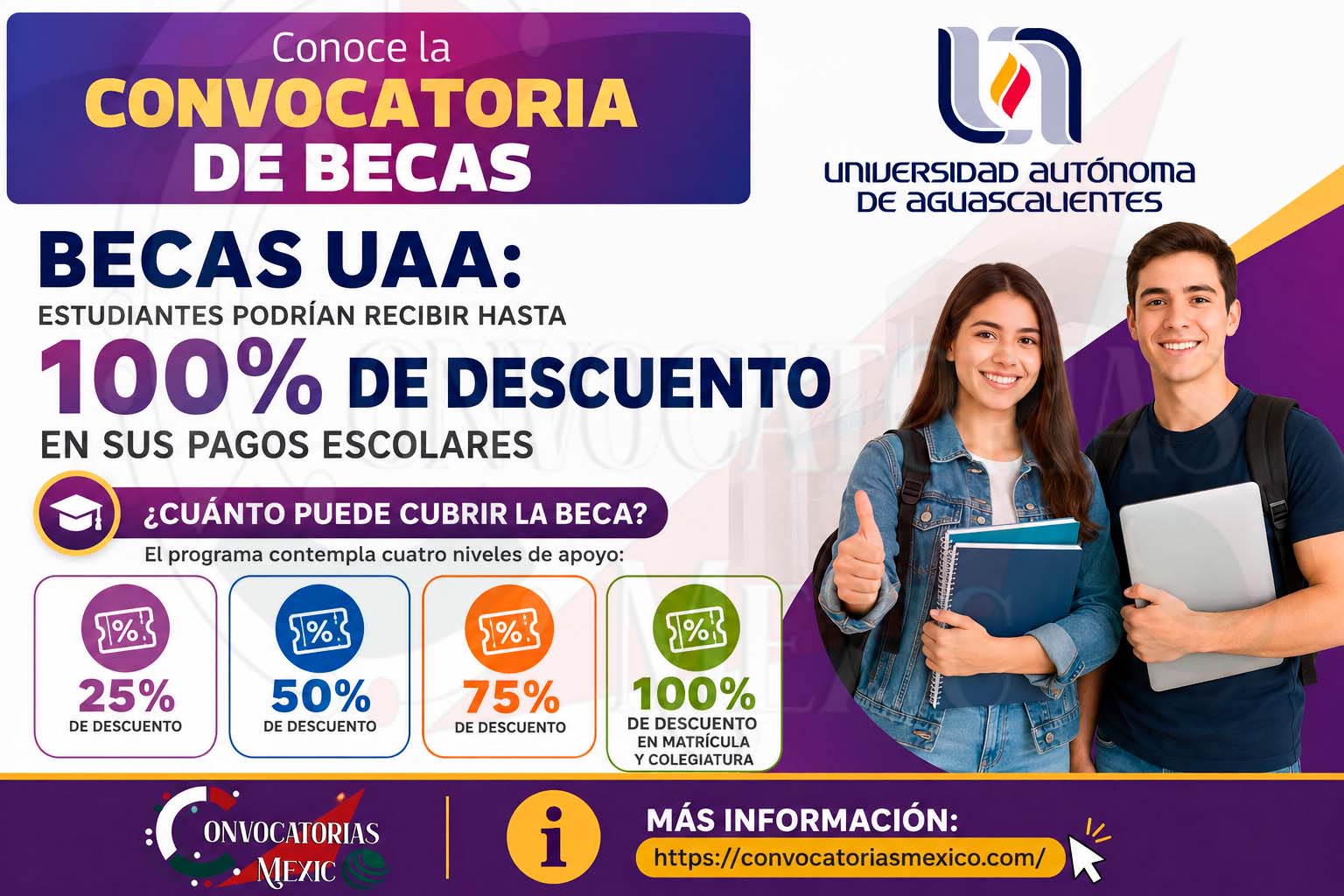 Becas UAA: estudiantes podrían recibir hasta 100% de descuento en sus pagos escolares