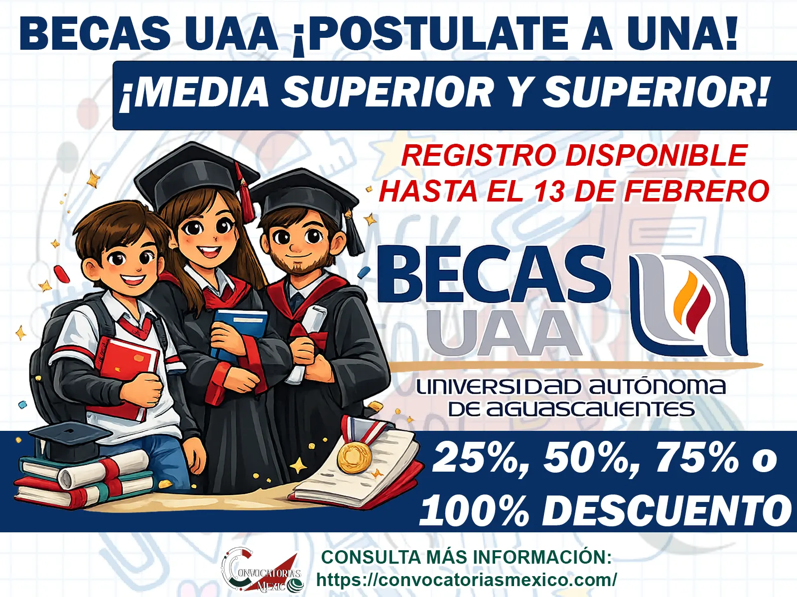 Becas UAA: ¡Postúlate a uno de los apoyos económicos! Disponible en el mes de febrero