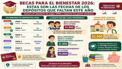 Becas para el Bienestar 2026: estas son las fechas de los depósitos que faltan este año