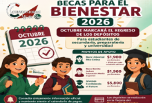 Becas para el Bienestar 2026: octubre marcará el regreso de los depósitos para estudiantes de secundaria, preparatoria y universidad