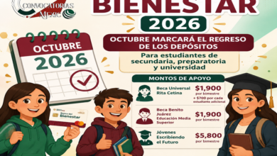 Becas para el Bienestar 2026: octubre marcará el regreso de los depósitos para estudiantes de secundaria, preparatoria y universidad