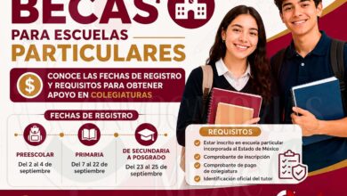 Becas para escuelas particulares Conoce las fechas de registro y requisitos para obtener apoyo en colegiaturas