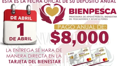 Bienpesca 2026: anuncian depósito anual de 8 mil pesos para pescadores y acuicultores