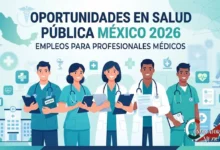 Bolsa de Trabajo IMSS-Bienestar: Vacantes y Convocatorias del Sector Salud 12 Grupo de médicos y personal de enfermería listos para postularse a la bolsa de trabajo del sector salud público en México 2026.