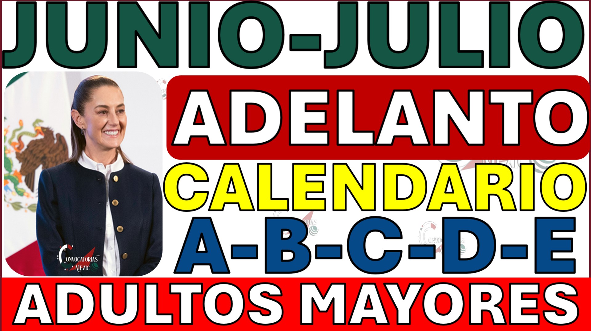 CALENDARIO ADELANTO AVISO ABCDE BIENESTAR PENSION