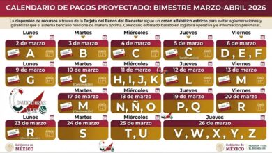 CALENDARIO D EPAGOS MARO ABRIL