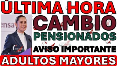 CAMBIO pensiones adultos mayores comunicado