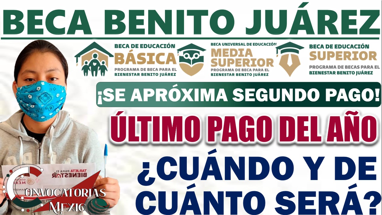 Becas Benito Juárez ¿De cuánto y cuándo será el siguiente pago? 11 CON 1 103