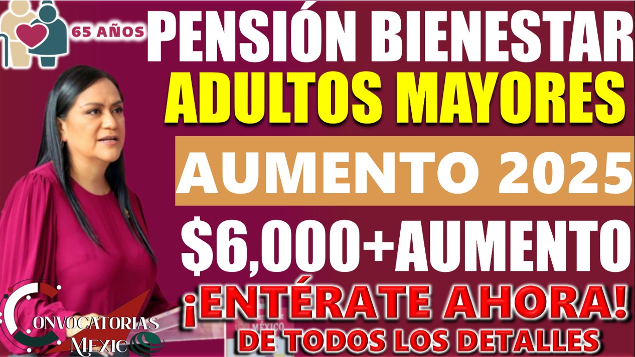¿Habrá aumento en la Pensión Bienestar para 2025? 11 CON 1 62