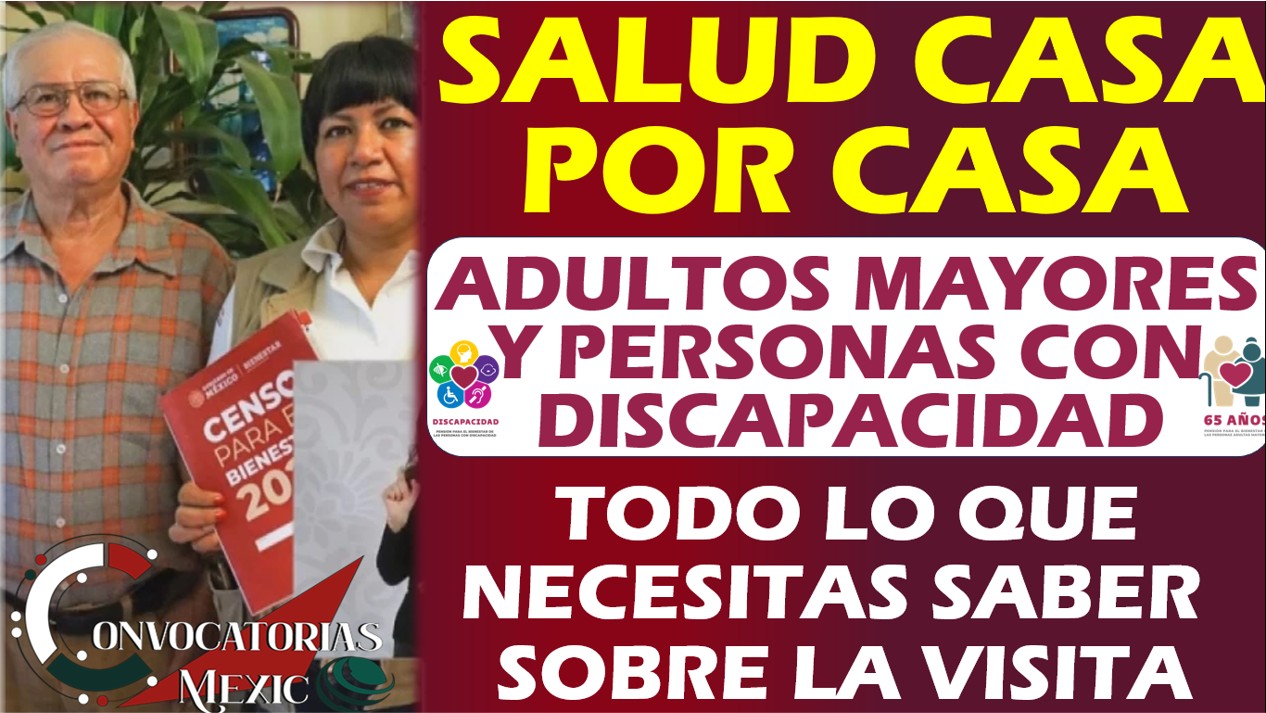 Censo salud casa por casa: Todo lo que necesitas saber sobre la visita 11 CON NUEV