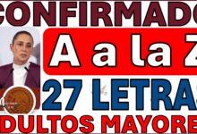 CONFIRMADO ADULTOS MAYORES PENSION 65 Y MAS CONFIRMADO
