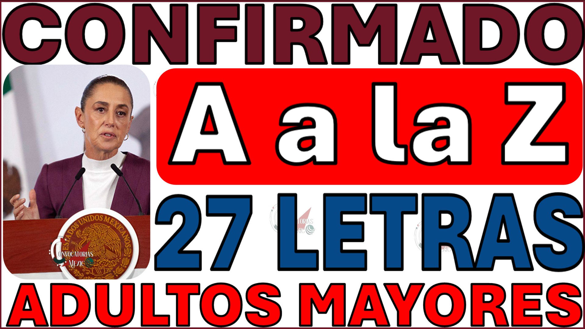 CONFIRMADO ADULTOS MAYORES PENSION 65 Y MAS CONFIRMADO