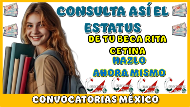 CONSULTA ASÍ EL ESTATUS DE TU BECA RITA CETINA HAZLO AHORA MISMO 