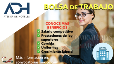 CONSULTA LA BOLSA DE TRABAJO DE “ATELIER DE HOTELES” Y DESCUBRE SUS BENEFICIOS
