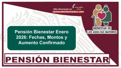 Pensión Bienestar Enero 2026: Fechas, Montos y Aumento Confirmado