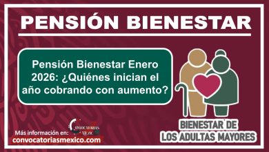 Pensión Bienestar Enero 2026: ¿Quiénes inician el año cobrando con aumento?