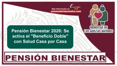 Pensión Bienestar 2026: Se activa el "Beneficio Doble" con Salud Casa por Casa