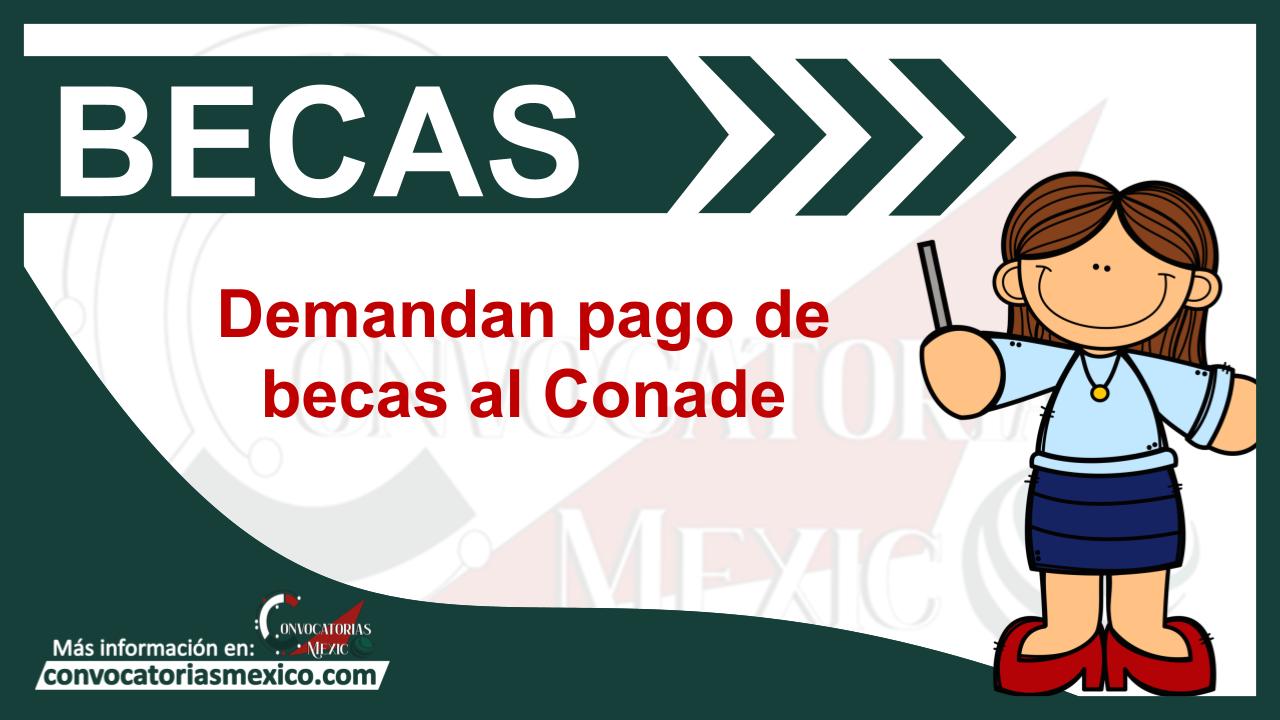 Demandan pago de becas al Conade 11 Beca
