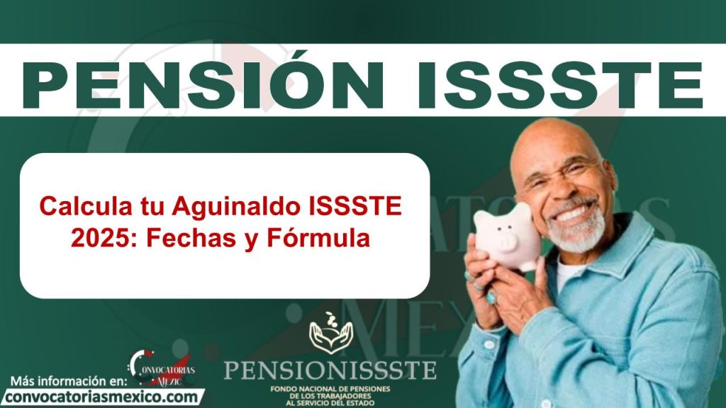 Aguinaldo ISSSTE 2026: Calendario de Pagos, Cálculo y Dudas Frecuentes 12 Calcula tu Aguinaldo ISSSTE 2025: Fechas y Fórmula