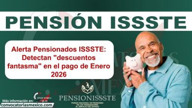 Alerta Pensionados ISSSTE: Detectan "descuentos fantasma" en el pago de Enero 2026