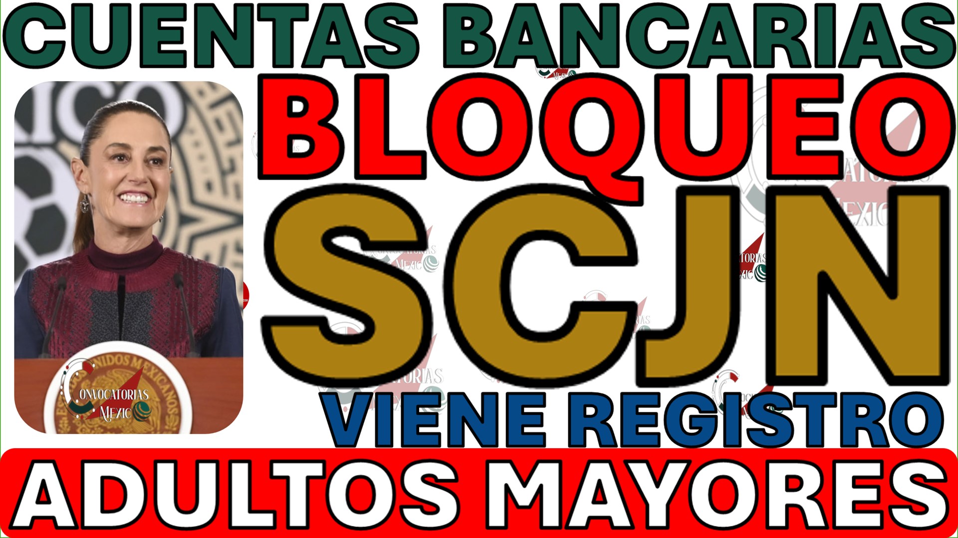 CUENTAS BLOQUEDAS pension aviso