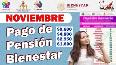 Calendario de Pagos Bienestar Noviembre 2023 para Adultos Mayores