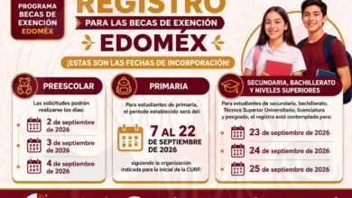 Calendario de Registro para las Becas de Exención Edomex ¡Estas son las fechas de incorporación!