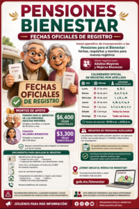 Anuncian nueva jornada de incorporación para Pensiones del Bienestar | Fechas oficiales de incorporación