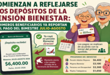 Comienzan a reflejarse los depósitos de la Pensión Bienestar: primeros beneficiarios ya reportan el pago del bimestre julio-agosto