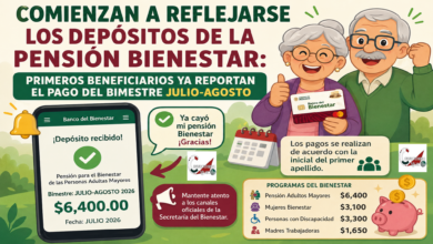 Comienzan a reflejarse los depósitos de la Pensión Bienestar: primeros beneficiarios ya reportan el pago del bimestre julio-agosto