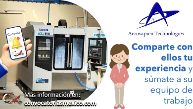 Comparte con “Aerosapien Technologies” tu experiencia profesional y consigue una oportunidad de trabajo
