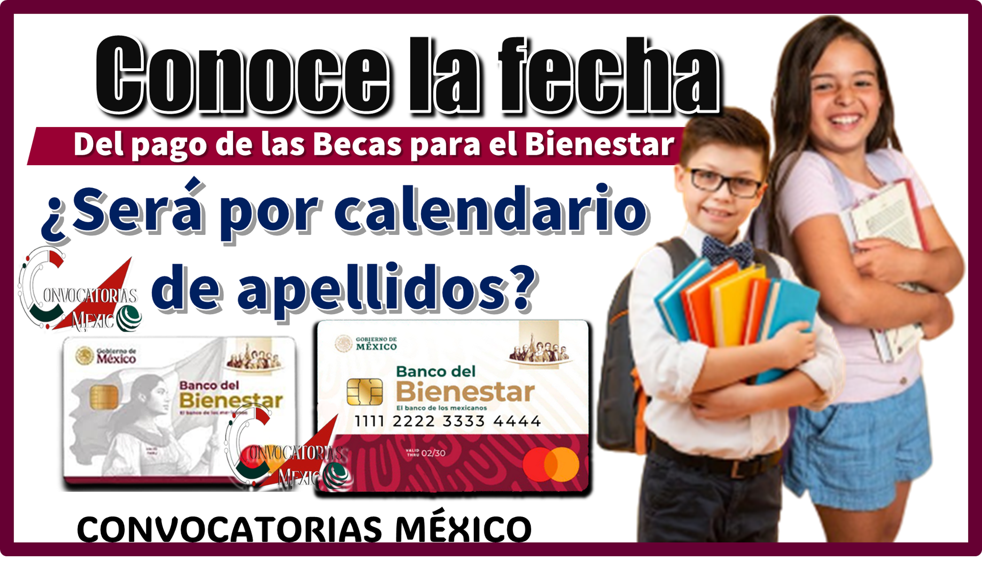 Conoce la fecha del pago de las Becas para el Bienestar | ¿Será por calendario de apellidos?