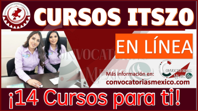 Postúlate a uno de los Cursos ITSZO ¡No pierdas esta OPORTUNIDAD! Realízalo hoy