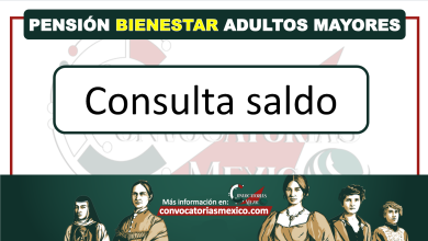 Pensión adultos mayores saldo