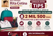 Consulta estos tips antes de que recibas el apoyo de los Útiles y Uniformes Escolares otorgados por la Beca Rita Cetina Primaria