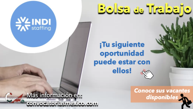 Consulta la bolsa de trabajo de “INDI Staffing Services” y súmate a su increíble equipo de talentos