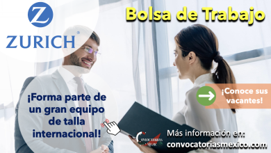 Consulta la bolsa de trabajo de “ZURICH” y descubre las increíbles oportunidades que tienen para ti