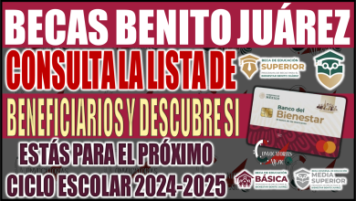 Consulta la lista oficial de beneficiarios de la Beca Benito Juárez 2024: ¡Descubre si tu estás en la lista para el próximo ciclo escolar!